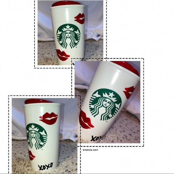 ❗️SOLD❗️😍Starbucks Ceramic Tumblr♥️ - Picture 1 of 6